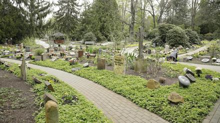 Der Garten der Erinnerung auf dem Neuen Friedhof Potsdam.