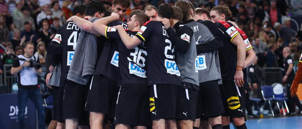 Die deutschen Handballer wollen sich bei der WM in erster Linie gut verkaufen.