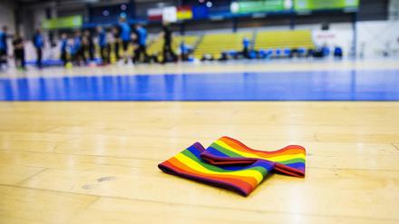 Regenbogenfarben sind bei der Handball-EM in Polen nicht erlaubt.