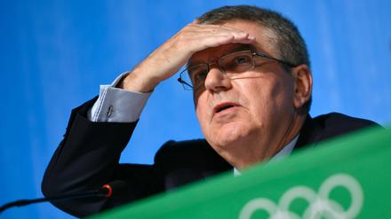 Kein Land in Sicht, IOC-Präsident Thomas Bach.