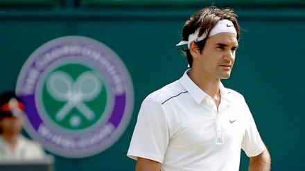 Kaum zu glauben: Roger Federer reicht eine 2:0-Satzführung gegen Jo-Wilfried Tsonga nicht zum Sieg.