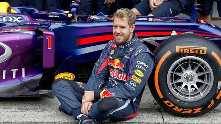 Sebastian Vettel war schon vor dem letzten WM-Rennen guter Dinge. Nach den 71 Runden von Interlagos konnte der Weltmeister auch wieder lachen.