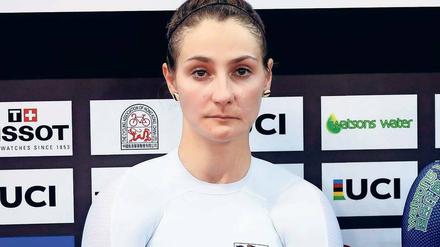 Andere Zeiten. Kristina Vogel vor dem Halbfinale der Bahnrad-Weltmeisterschaft im April 2017 in Hongkong. 