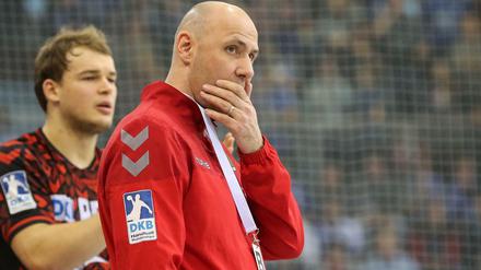 Berlins Trainer Erlingur Richardsson war überrascht über den Einbruch seiner Mannschaft.