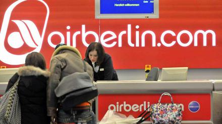 Air Berlin hat zu viele Beschäftigte, meint die Unternehmensführung.