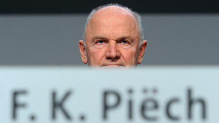Greift an: Der frühere VW-Aufsichtsratschef Ferdinand Piech