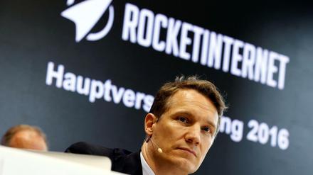 Rocket-Internet-Chef Oliver Samwer, 43, will mit seinen Firmenbeteiligungen in den nächsten Jahren 25 bis 40 Prozent wachsen. 