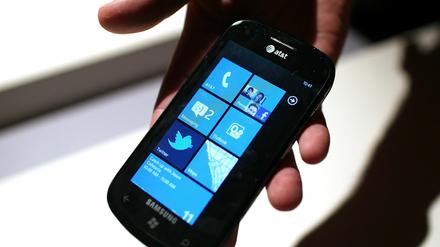 Microsoft stellt das Windows Phone-7 vor.