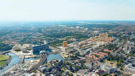 Die Europacity nördlich des Hauptbahnhofs soll ein Quartier mit insgesamt rund 500 Wohneinheiten werden. 